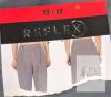 NEW REFLEX Women's Medium Grey Wide Leg Dress Pants Pleated High Waist Trousers - 2