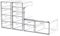 New - 3pc. , 12 Drawer