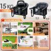 Lulunemo Portable Hook-On High Chair, 33 lbs Capacity, Fits Tables 0.8"-3.3" Thick - 2