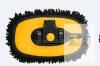 Yellow & Black Microfiber Car Wash Mop Head, 10.6" x 5.9", Threaded Fitting NEW - 2