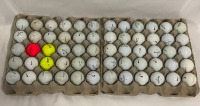 Lot of 60 Preowned Golf Balls