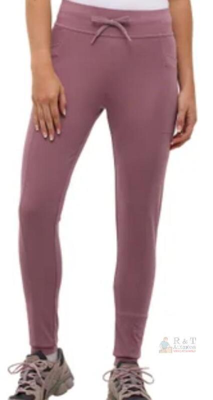 NEW Bench Women's Active Jogger Pants, Small, Mauve, 28.5" Inseam, Drawstring Waist, Pockets
