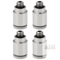 NEW OTOTEC 4-Pc Mini Push-In Pneumatic Fittings, QSM-M5-6-I / 153317, M5 x 6mm, 235-BD