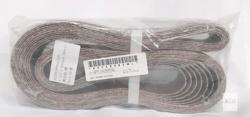 4" x 48" Ceramic Sanding Belts, 36 Grit, 6-Pack, Model a25041400ux2343