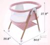 GYARING B6 Baby Bassinet with Mosquito Net and Storage Shelf - 2
