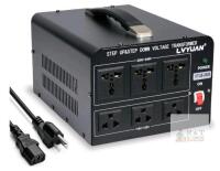 LVYUAN VTUS-3000VA 3000W Step Up & Down Voltage Transformer, 110V-120V to 220V-240V Converter