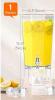 Lifewit 2-Pack 1 Gallon Hexagonal Beverage Drink Dispensers with Ice Core, BPA-Free, Clear - 2