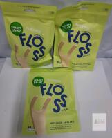 Smart Life Co Flexpik Biodegradable Mint Floss Picks 50 Pack, Plant-Based, Vegan, UPC 850046079429