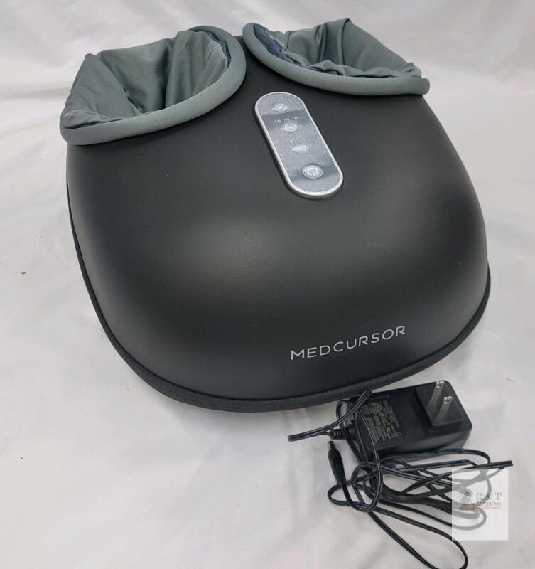 Medcursor MDFM400 Electric Foot Massager with Heat, Shiatsu Kneading, Multiple Modes