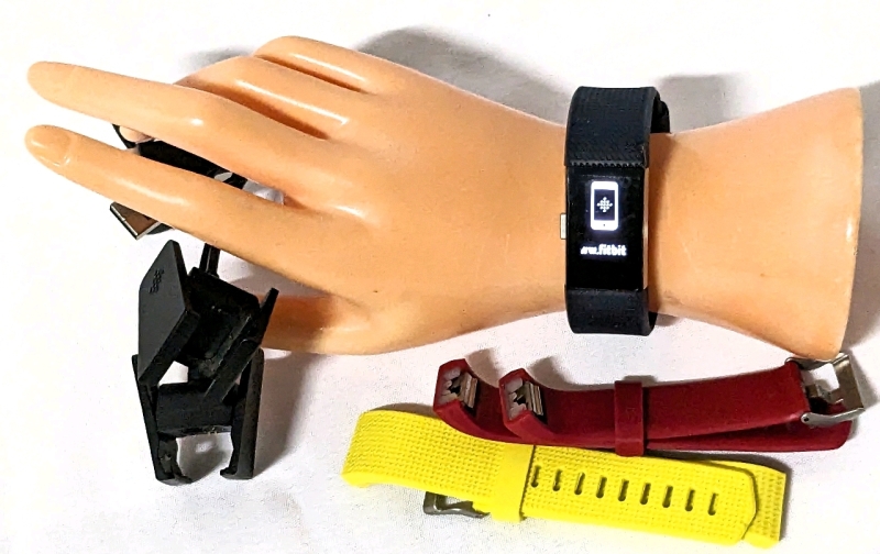 FITBIT Charge 2 with 2 Chargers & 2 Extra Watch Bands