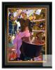 NEW FOLKOR 16"x20" Ornate Picture Frame, Black with Gold Accents, Model PS-FE001