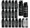 20 NEW 500ml Black Plastic Water Bottle with Inspirational Quotes, Leakproof Lid, Wrist Strap