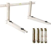 Adjustable Heavy Duty Air Conditioner Wall Mount Bracket, 500 lbs Capacity, 29" Max Width, Steel