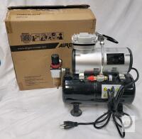 Timbertech ABPST06 Airbrush Compressor, 1/6 HP, 3L Tank, 58 PSI Max Pressure