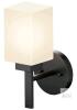 AONEON Matte Black Wall Sconce, 6.75" x 6.88" x 4", E12 Base, 60W Max