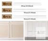 Peel-and-Stick Wall Moulding Trim Set, Lilvduybz, 30pcs, White, 0.83"x0.43", 60/70cm Lengths - 2