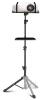 Lusweimi Projector Tripod Stand, Height Adjustable 26.7&ndash;50", 44 lbs Capacity, Phone Holder