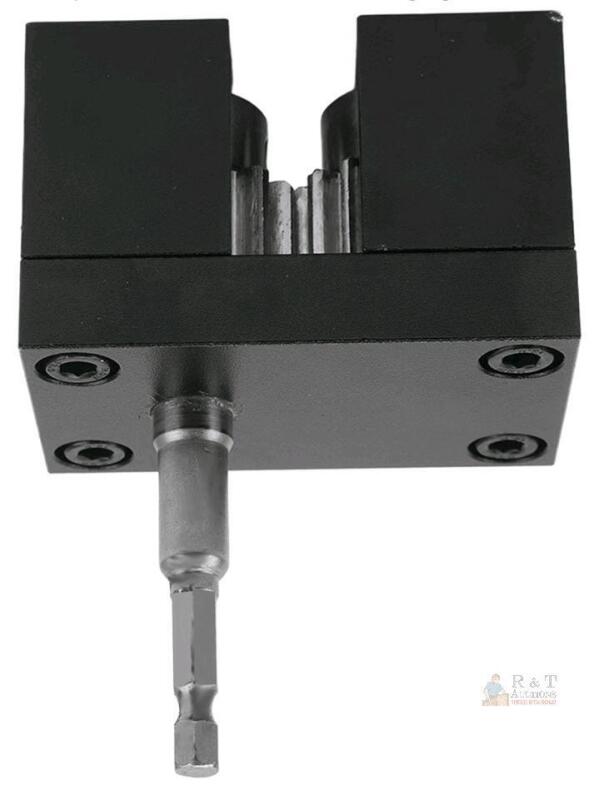 Wire Twisting Tool, 1/4" Hex Shank, 9-14 AWG Capacity, Alloy Steel