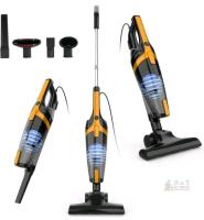 Ecovortex I10 Corded Stick Vacuum Cleaner 550W, Black/Orange, 120V, Attachments Included
