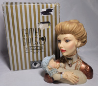 Cameo Girls Miniature Lady Vase ' A Mother's Love ' , 6 1/4" Tall