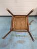 Woven Seated Chair With Ladderback Style Back - 5