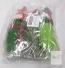 Lasuroa 3pcs Hanging Plush Christmas Pickle Ornaments, 3.5" x 1.5" x 1.5" Each - 2