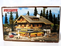 Vintage German VOLLMER Model Kit #7744 "Bicycle Shop" Appears to be HO Scale