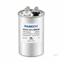 NEW RABECH CBB65B 45/5uF 370V/440V Dual Run AC Capacitor, HVAC