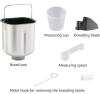 Amazon Basics BM1349-UL-W 2 lb Bread Maker, 14 Settings, 550W, White - 2