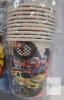 Hot Wheels 51-Piece Party Supplies Set for 10 Guests &ndash; Includes Plates, Cups, Napkins, Tablecloth, and Forks - 2