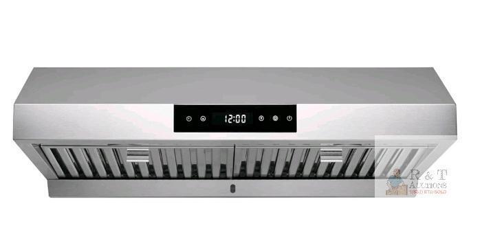 Hauslane UC-PS18SS-30 30" Under Cabinet Range Hood, 860 CFM, 6-Speed, Stainless Steel