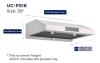 Hauslane UC-PS18SS-30 30" Under Cabinet Range Hood, 860 CFM, 6-Speed, Stainless Steel - 2