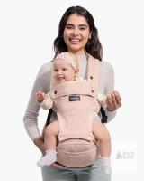 Momcozy Wander360 Hip Seat Baby Carrier, 6 Carrying Positions, Up to 44 lbs Capacity