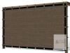 High-Density Polyethylene Pergola Shade Cover with 90% UV Protection and Metal Grommets 8x10'