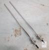 Hex Shank Auger Drill Bit, 16" Length, 2" Diameter, Chrome-Plated Steel