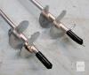 Hex Shank Auger Drill Bit, 16" Length, 2" Diameter, Chrome-Plated Steel - 2