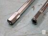 Hex Shank Auger Drill Bit, 16" Length, 2" Diameter, Chrome-Plated Steel - 3