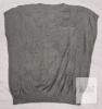 NEW Women's Grey Knit Crew Neck Sweater XL, Pocket, Acrylic, Pullover, - 2