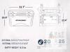 EchoSmile 25 Quart Rotomolded Cooler, White, Model LCL025WB - 3