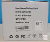 MEIXISUE Gold Sputnik Ceiling Light MX-C2130-6 GD, 6-Light, Modern, Semi-Flush, UL Certified new - 3