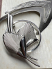 Three Sterling Bond Boyd Brooches Butterfly Art Deco Nuevous - 6