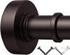 New Oil Rubbed Bronze Tension Shower Curtain Rod &ndash; Adjustable 18-72 Inches, ), No Drill Rust Resistant Spring Rod