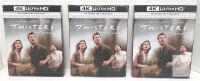 3 NEW Twisters (2024) 4K Ultra HD Blu-ray Collector's Edition, HDR, UPC 191329263891, Universal