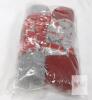 D-FantiX Christmas Gnome Ornaments Set of 4 &ndash; Plush Red Gray Nordic Decor, 5.5in, X002M1F8BR - 4