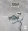 Galvanized Fence Gate Latch Lock, Fits 1-3/8" to 1-5/8" Gate Frames, Lockable Design