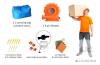 New Baralir Inflatable Bounce House Water Slide Combo 11x11 ft w/ Pool, Blower, Sprinklers, Bag - 3