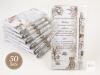 50 Pc Woodland Baby Shower Thank You Notepad & Pen Favor Sets &ndash; Bear Design