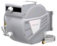 Bl&uuml;tezeit HR-30M-HY-G6 100ft Wall-Mounted Automatic Retractable Garden Hose Reel, 7-Pattern Nozzle