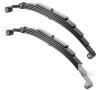 Pair of Youxmoto Trailer Leaf Springs, 5 Leaf Double Eye, 3,000 lb Rating Each, 25-1/4" Length