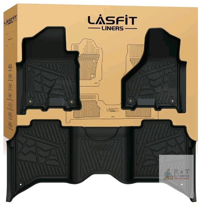 LASFIT LINERS Full Set TPE Floor Mats &ndash; Black, Custom Fit, All-Weather Protection